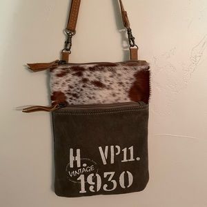 Myra Cowhide Crossbody Bag